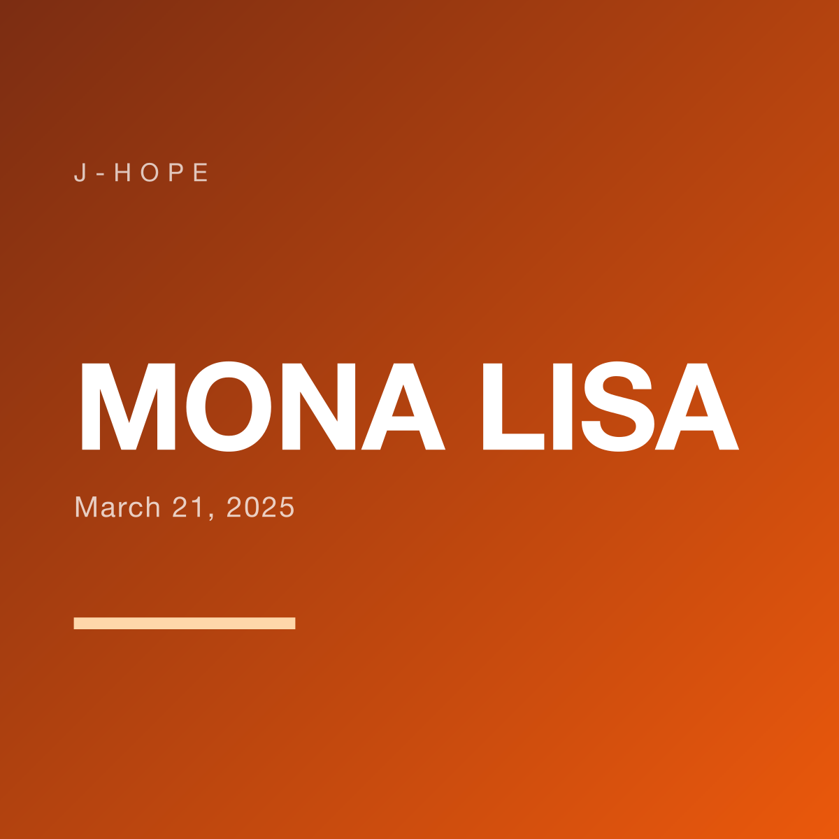 MONA LISA by j-hope