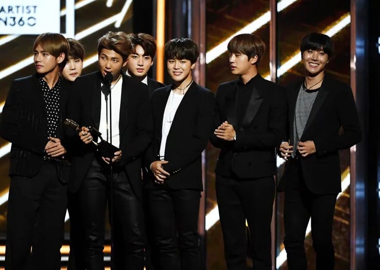BTS at the Billboard Music Awards