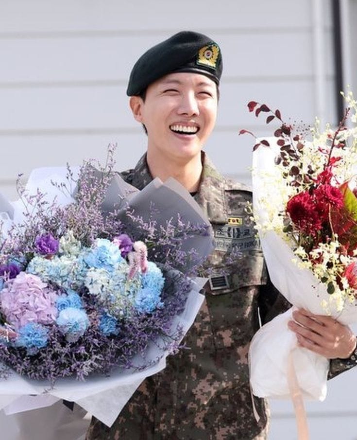 J-Hope completing military service