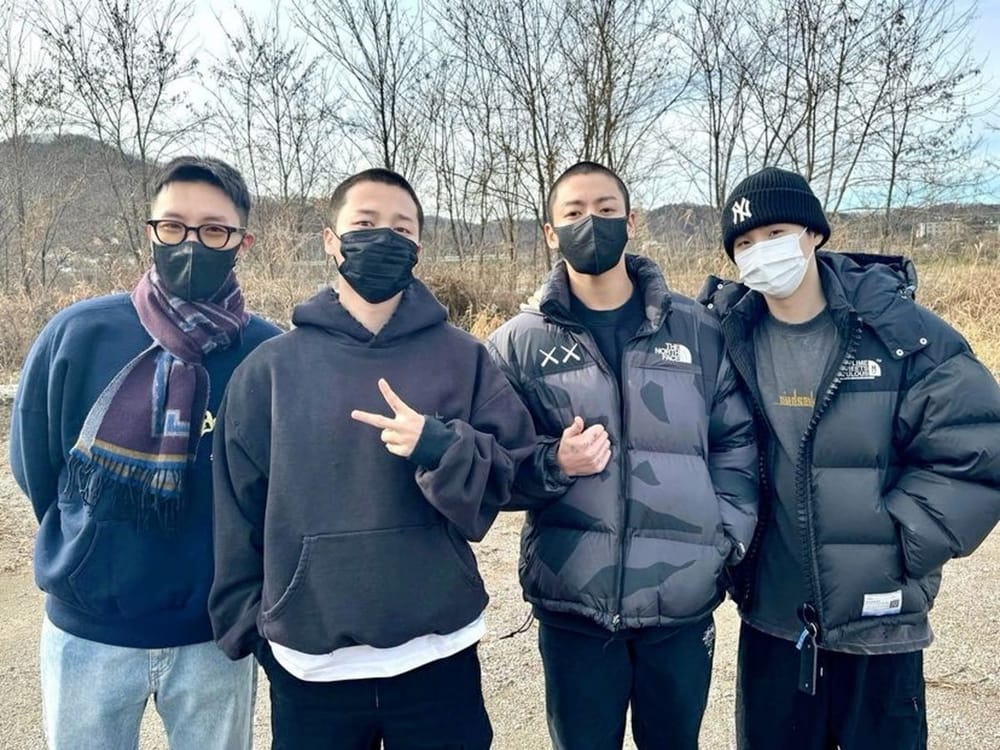 Jimin and Jungkook before military enlistment